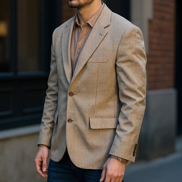 Joseph & Feiss Beige Blazer - Picture 6 of 6
